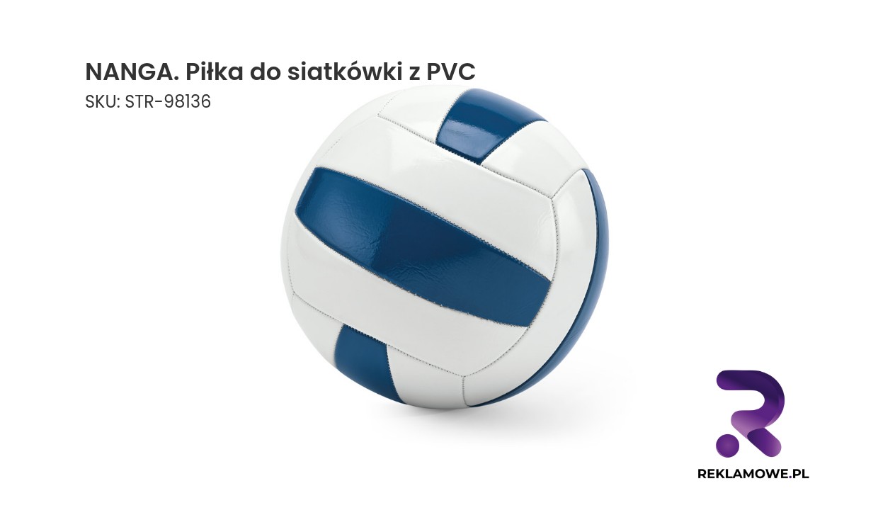 Piłka do siatkówki NANGA wykonana z PVC