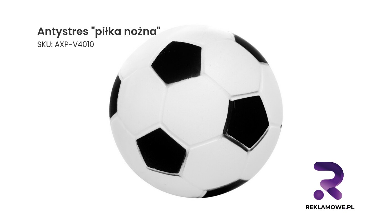Antystres 'piłka nożna' do ściskania dla relaksu