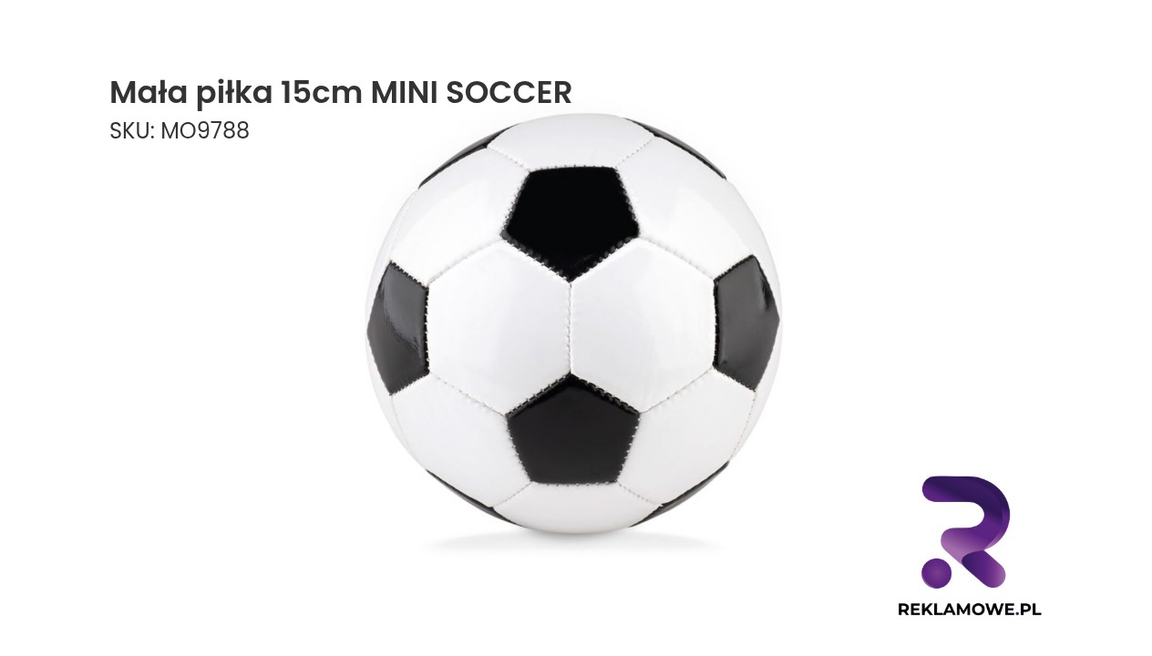 Mała piłka 15cm MINI SOCCER Mała piłka 15 cm MINI SOCCER - piłka sportowa dla dzieci