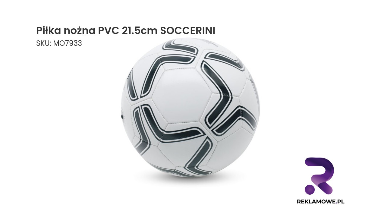 Piłka nożna, PVC 21.5cm SOCCERINI Piłka nożna PVC 21.5 cm marki SOCCERINI