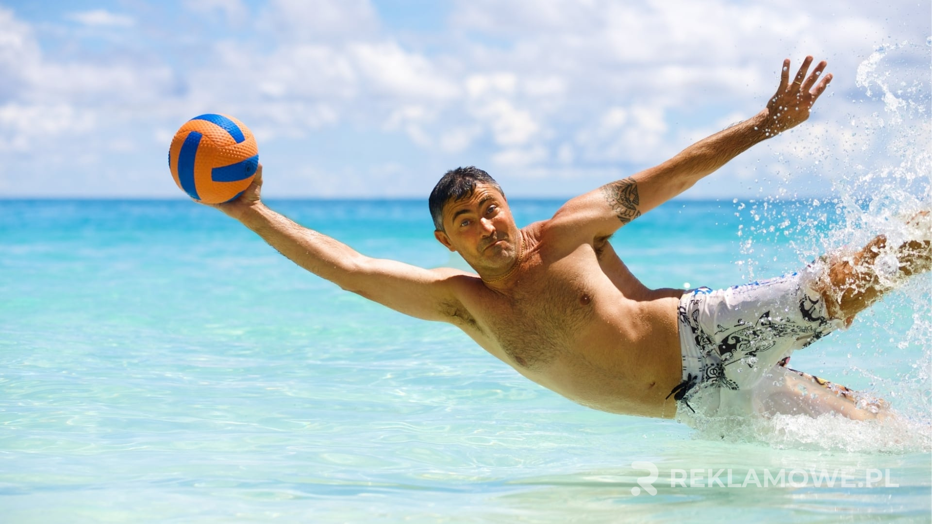 Piłka reklamowa z logo firmy